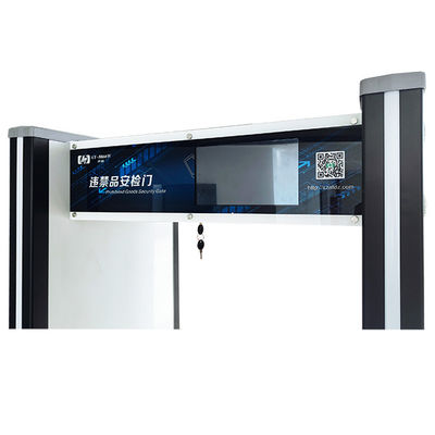 Multiple Zone Walk Through Metal Detector Contraband Security Check Gate